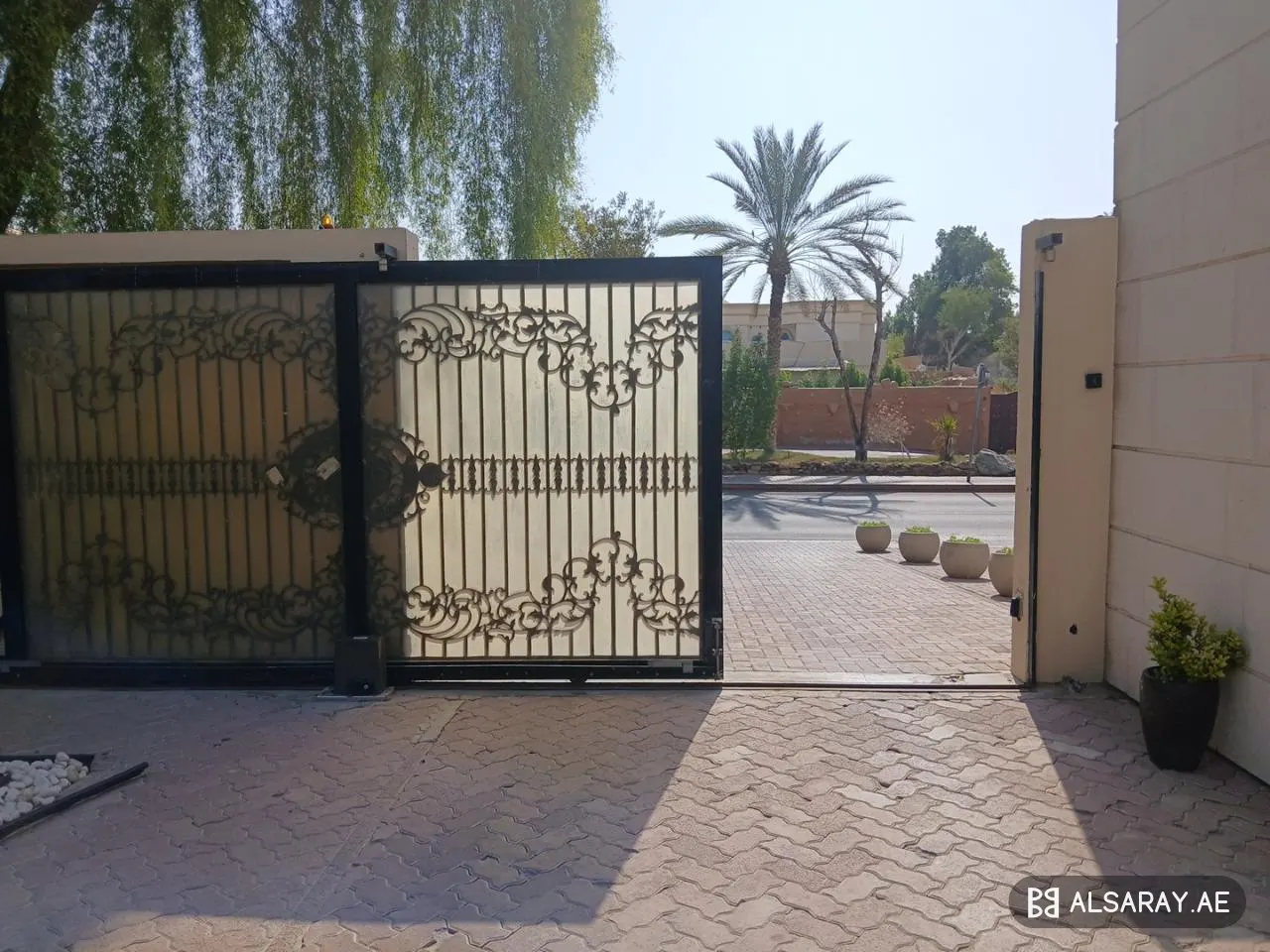 تركيب بوابة سحاب في الراشدية